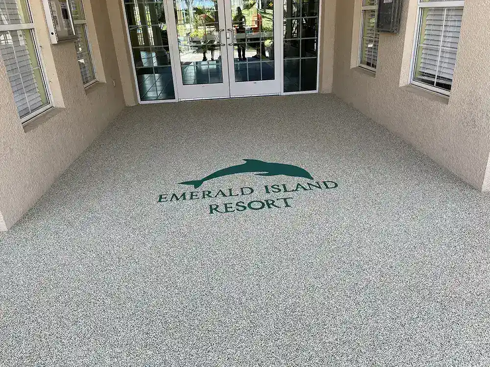 Commercial entrance pebbleflex