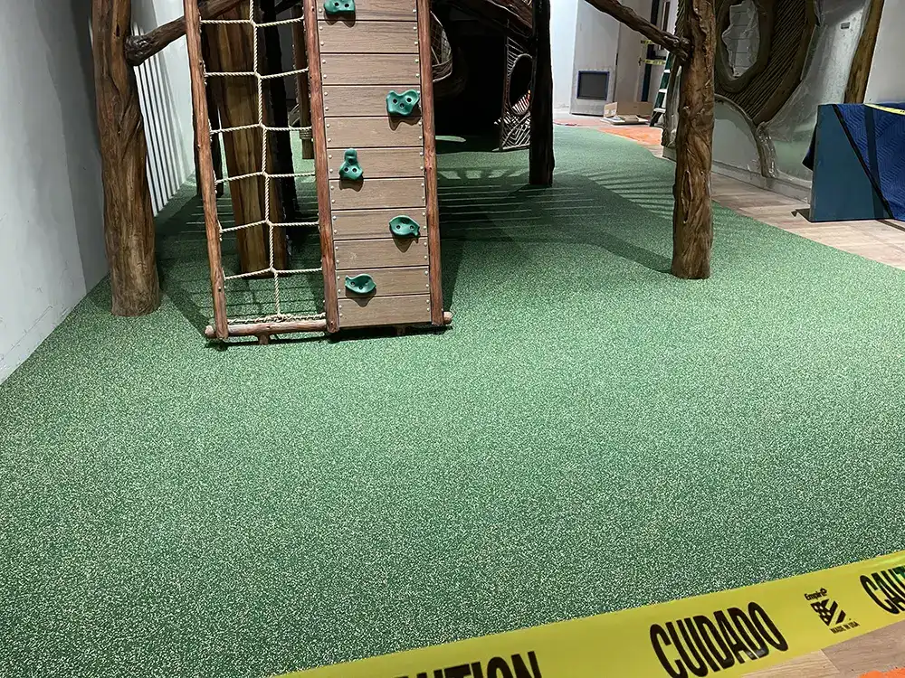 Commercial playground pebbleflex