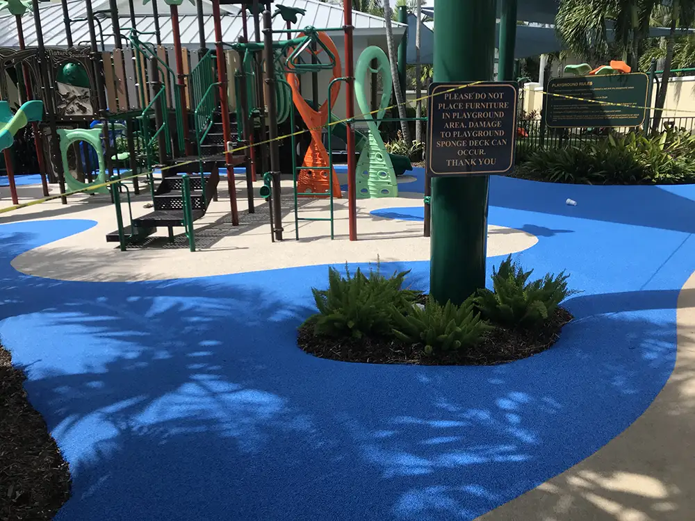 Commercial playground pebbleflex