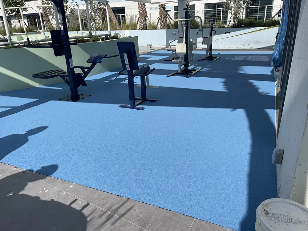 Commercial playground pebbleflex