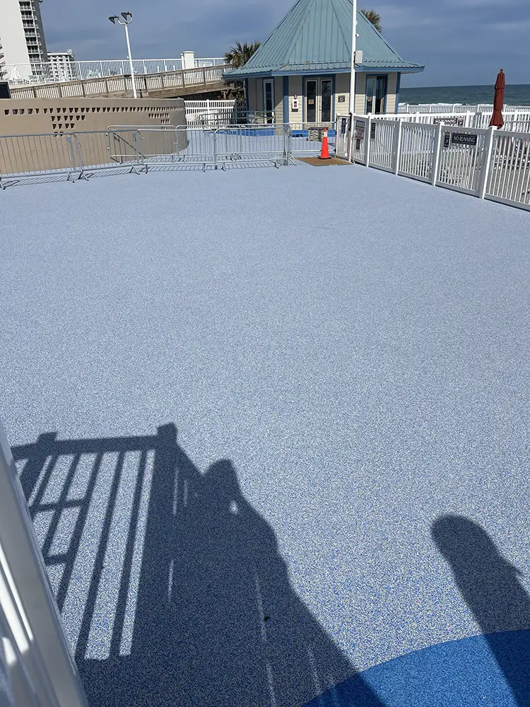 Commercial playground pebbleflex