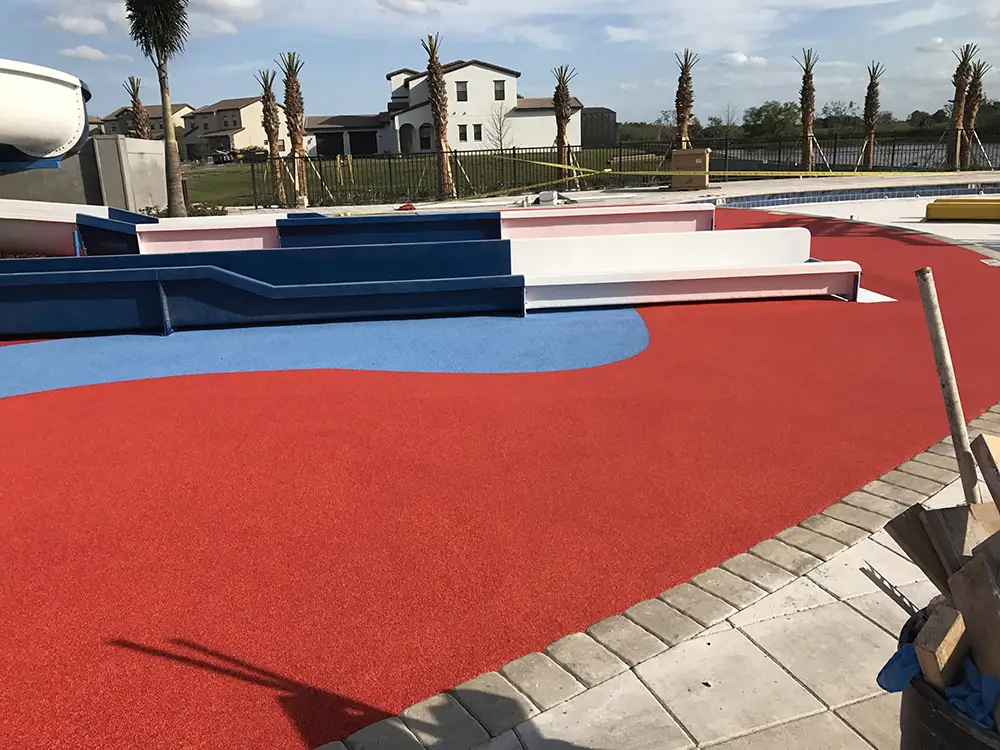 Commercial splash pad aquaflex