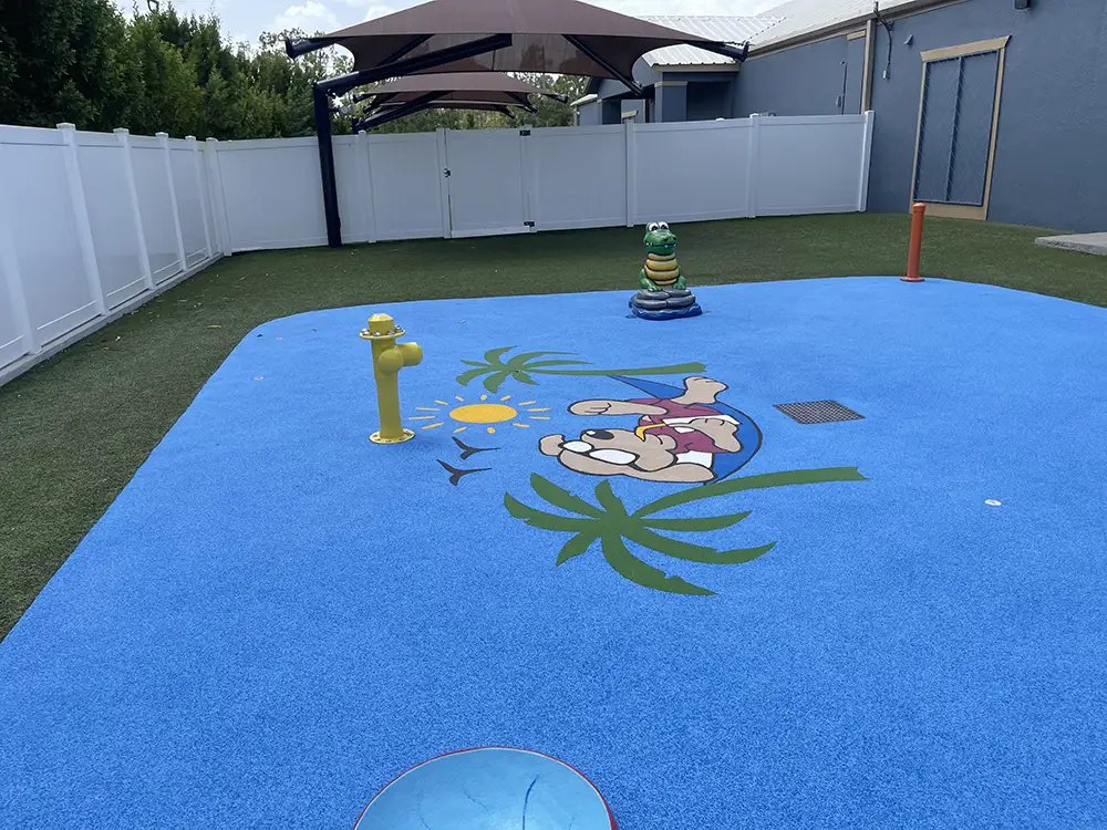 Commercial splash pad aquaflex