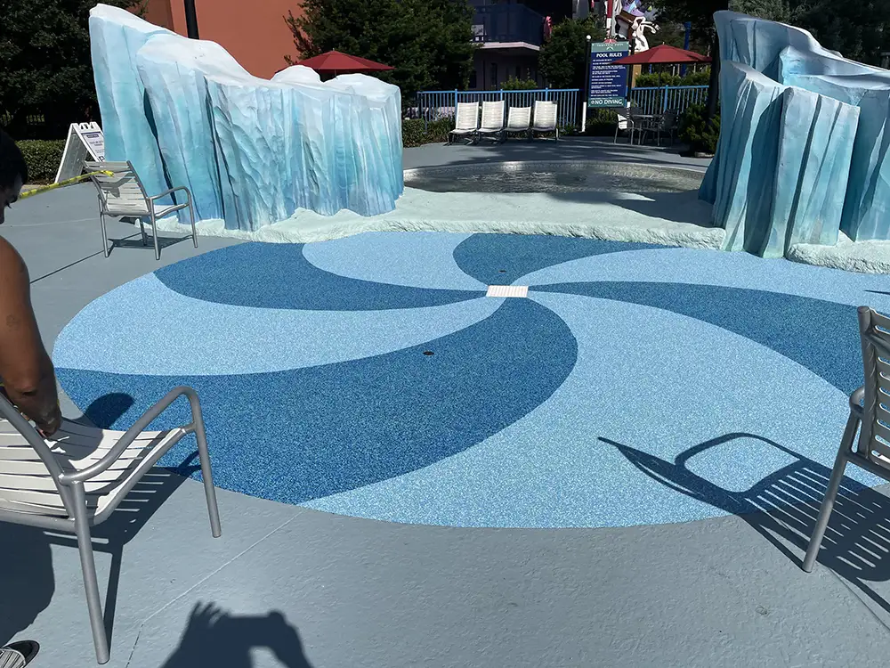 Commercial splash pad aquaflex