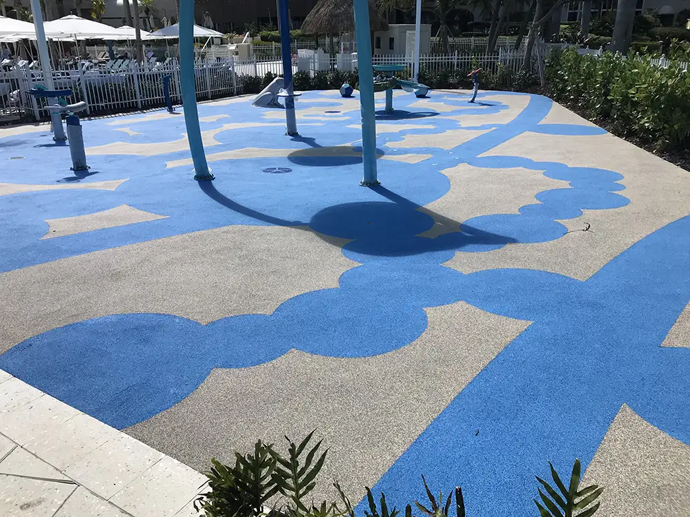 Commercial splash pad aquaflex