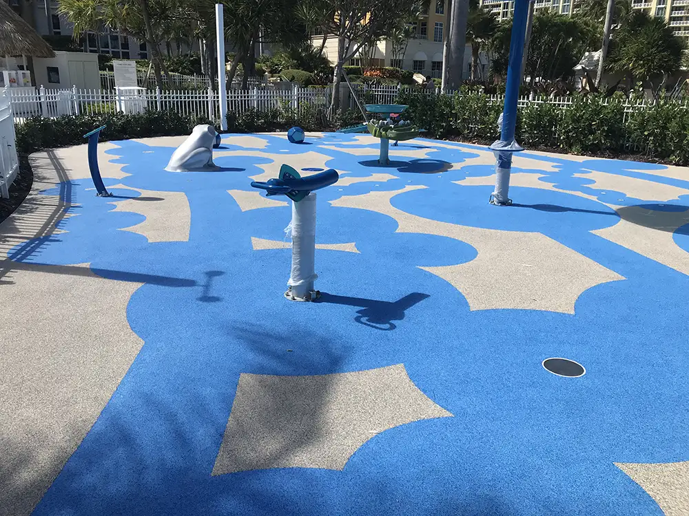 Commercial splash pad aquaflex