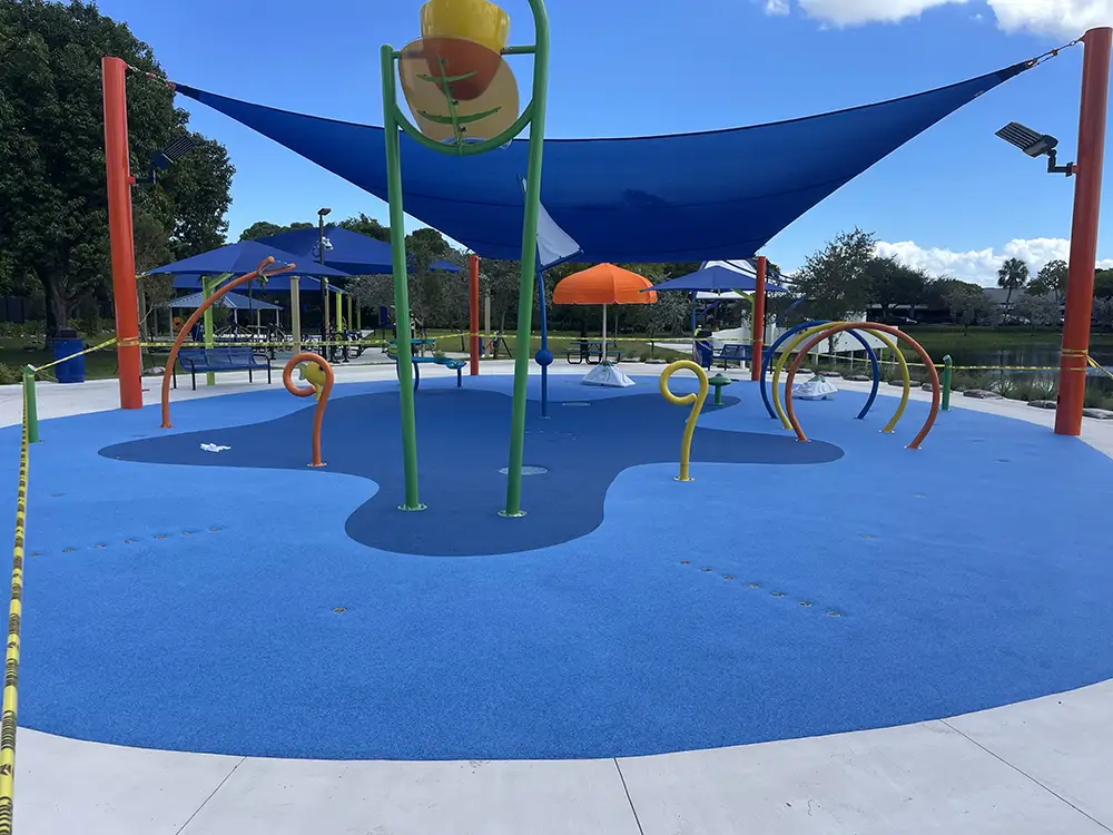 Commercial splash pad aquaflex