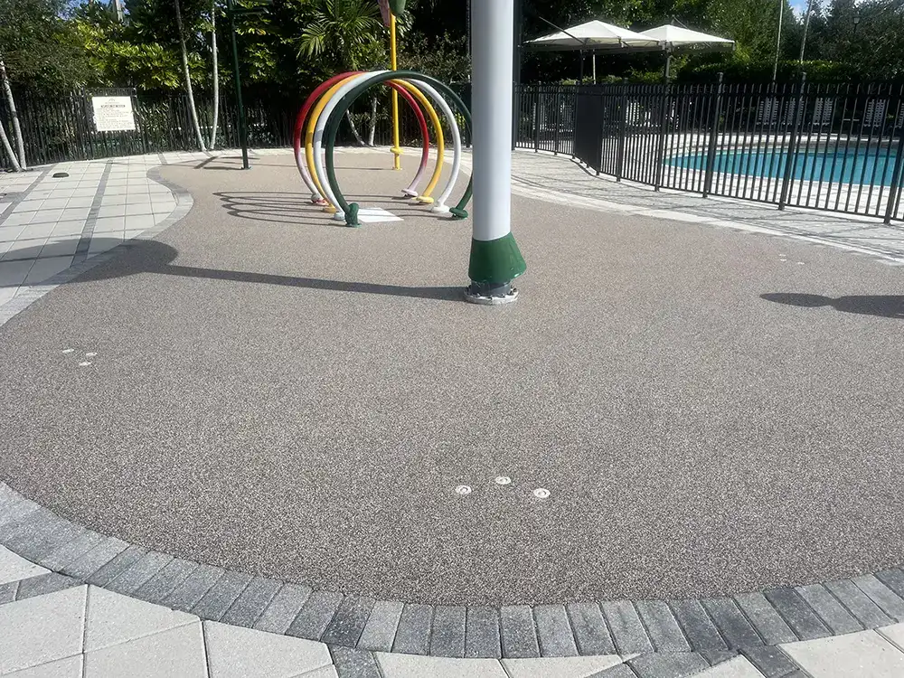 Commercial splash pad aquaflex