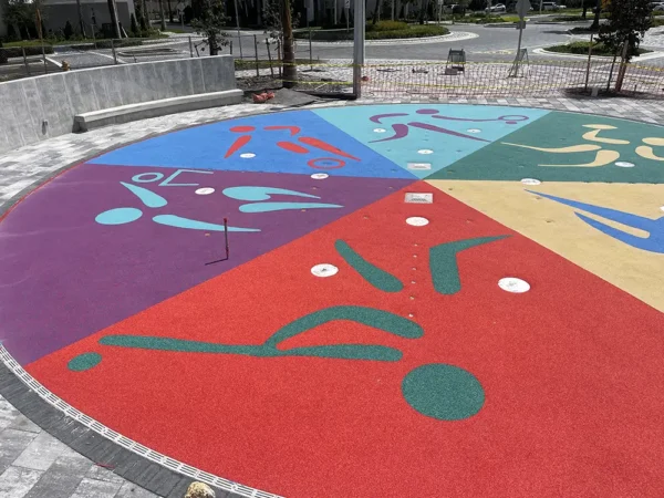 commercial splash pad aquaflex(32) - Specialty Surfaces