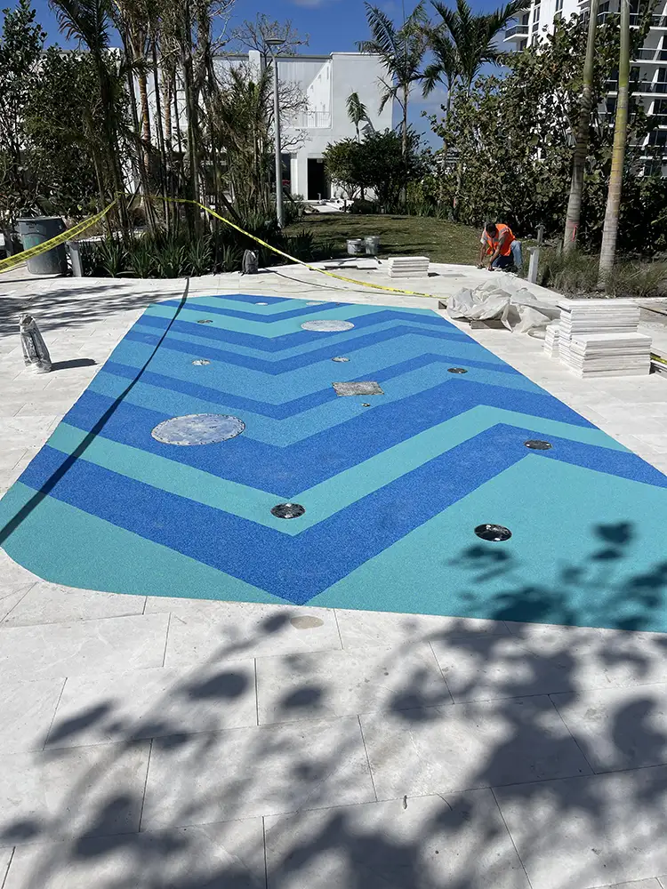 Commercial splash pad aquaflex
