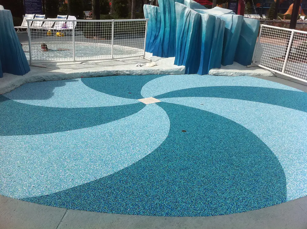 Commercial splash pad aquaflex