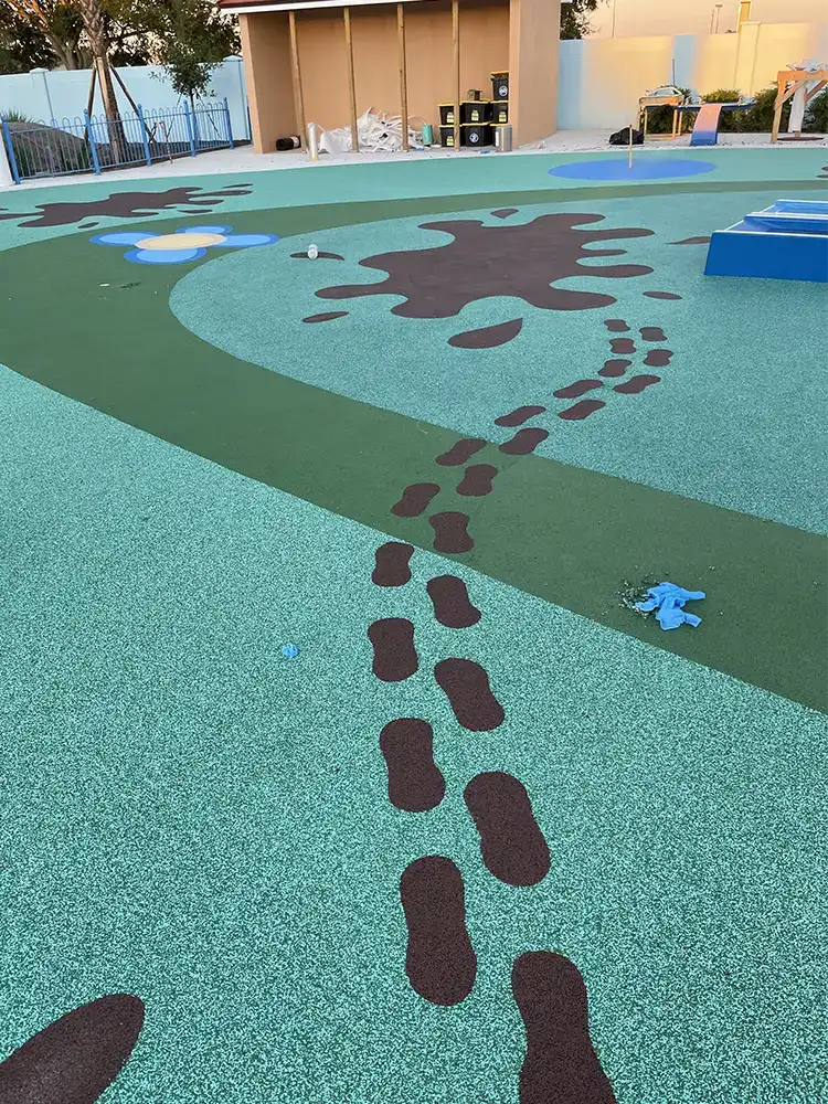 Commercial splash pad aquaflex