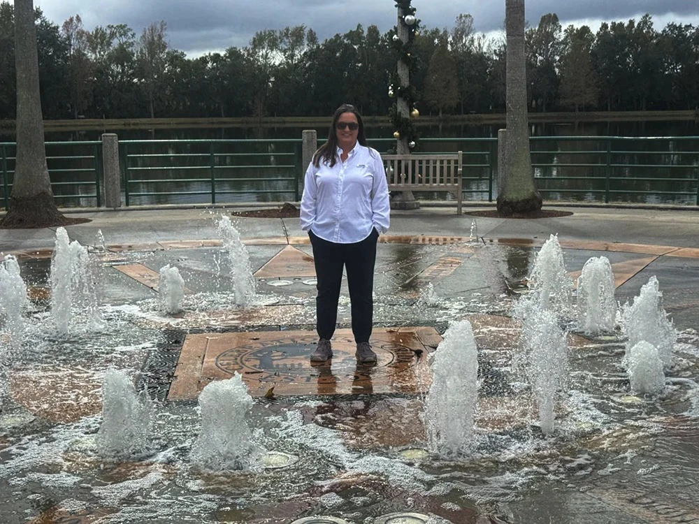 Nikkie Mejia commercial account manager and estimating at commercial splash pad in Florida
