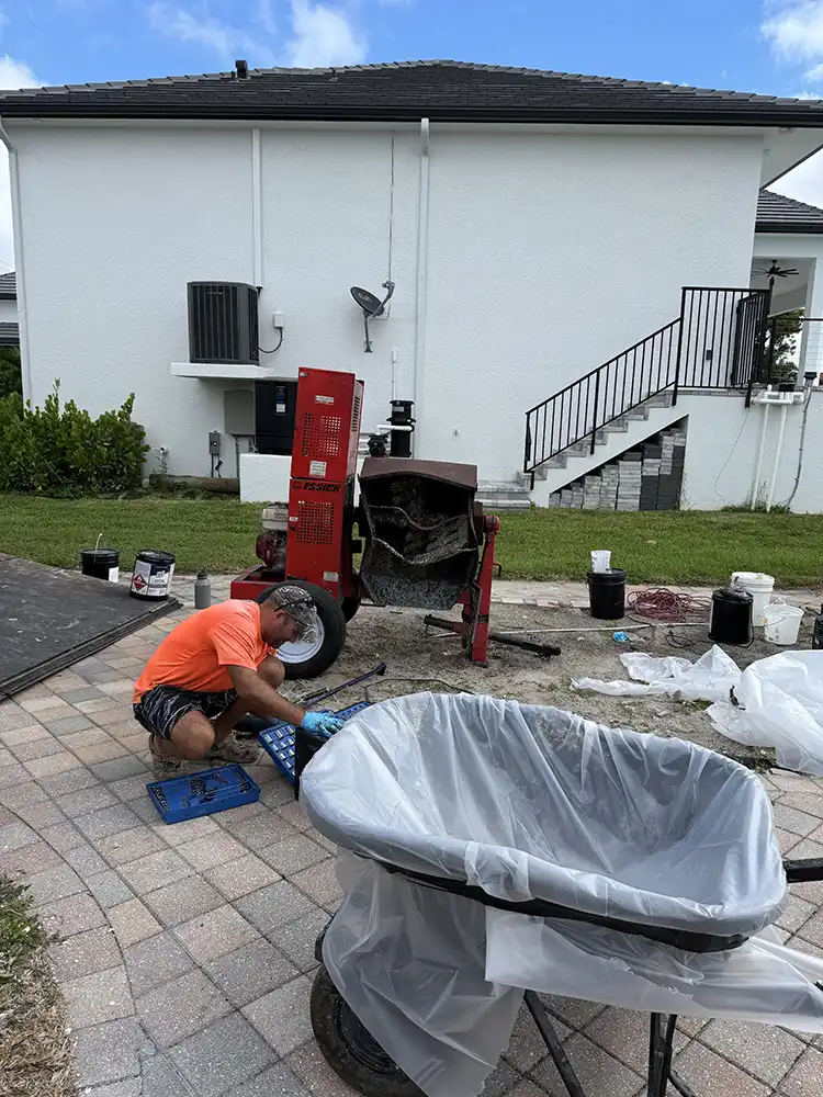 Mixing station residential Naples