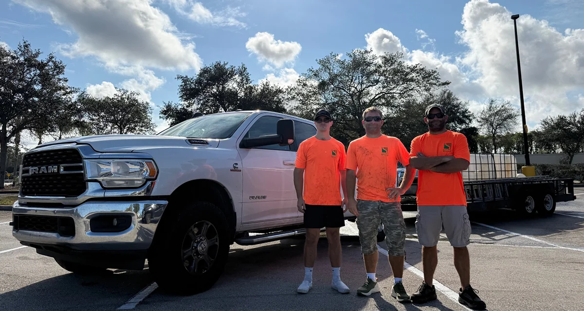 Specialty Surfaces Team and Equipment