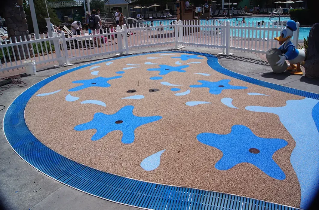 Safer Splash Pads, Play Areas & Pool Decks